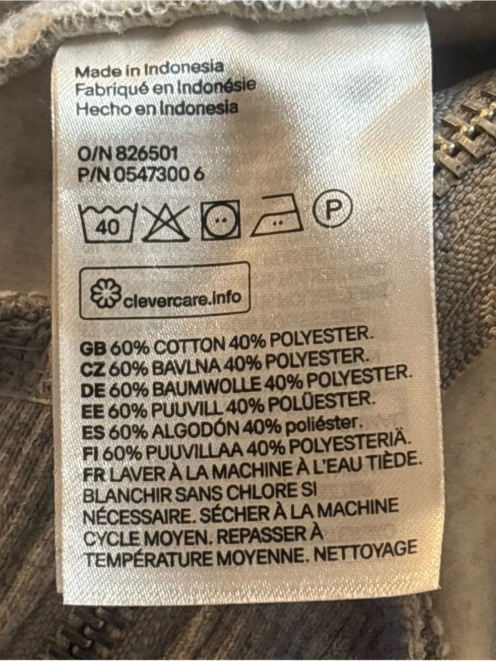 H&M Divided Crewneck Sweatshirt Grey Men's Size X-Large Pullover New